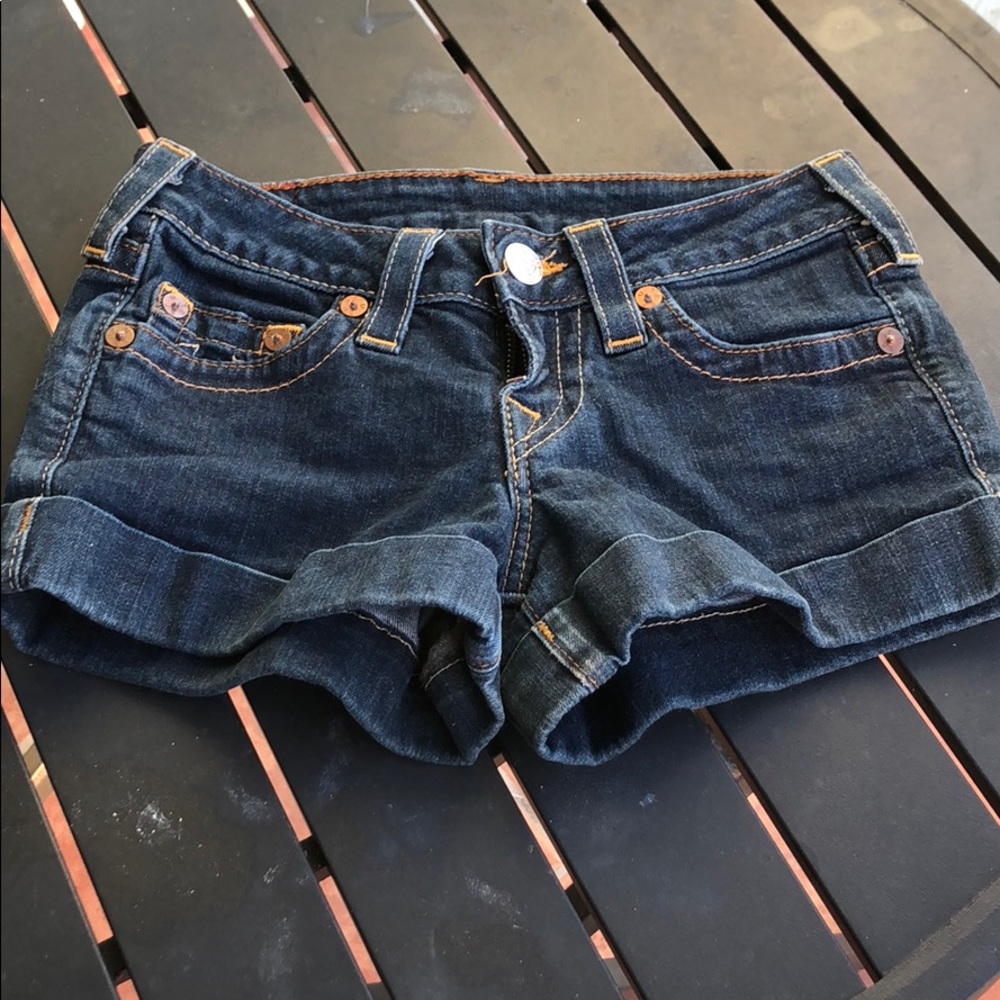 True Religion Jean Shorts